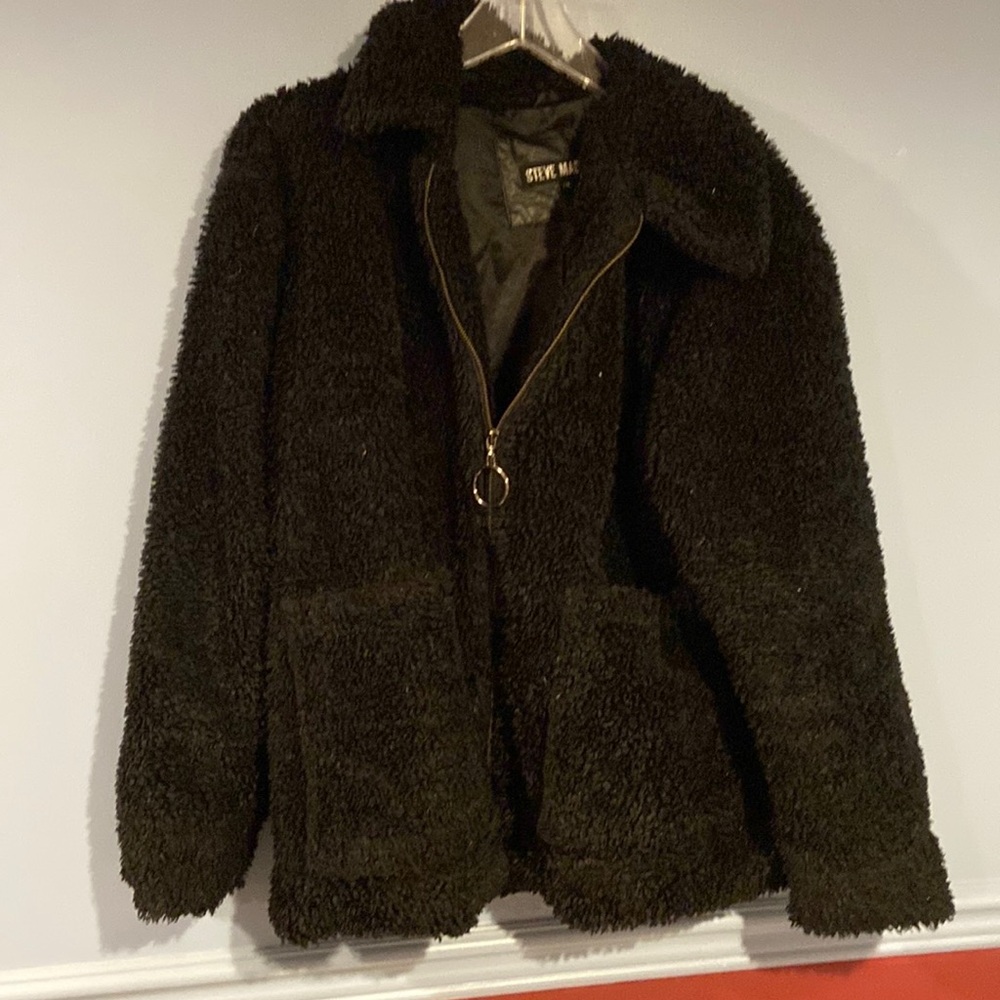 Steven Madden Black Fleece jacket size large